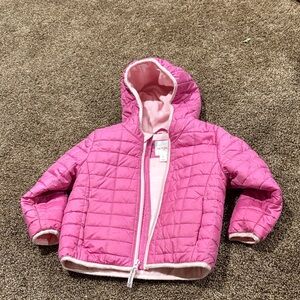Cat & Jack Pink Quilted Kids Jacket